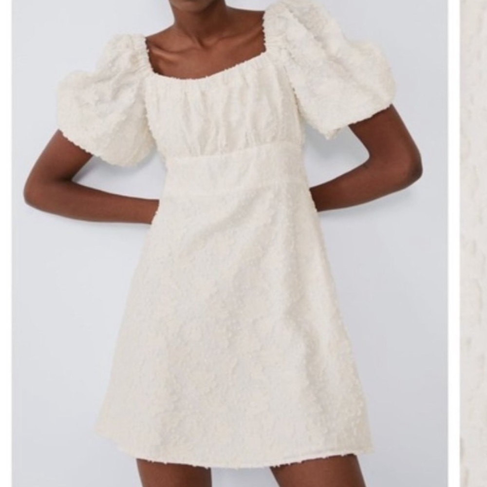 NWT Zara White Cream Dress